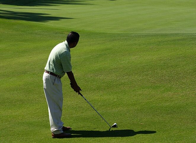 Golfing